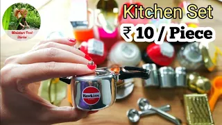 Unboxing Miniature Kitchen Set | Clay Kitchen Items | Miniature Food Stories@2020