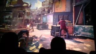 Uncharted 4 e3 Sony press conference movie theaters crowd reaction