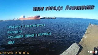 Порт города Ломоносов