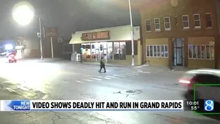 Video shows deadly hit-and-run crash in Grand Rapids