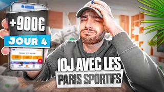 J'ai INVESTI pendant 10 jours dans les PARIS SPORTIFS : Mes résultats et ma stratégie