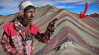 La CRUDA REALIDAD de subir la MONTAÑA de COLORES en Perú