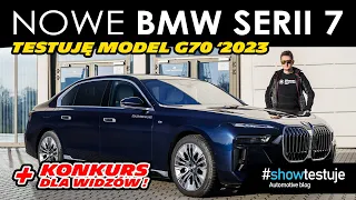 BMW 740d 299 KM xDrive G70 (2023) - jaka naprawdę jest NOWA "SIÓDEMKA"? [ #showtestuje ] TEST PL