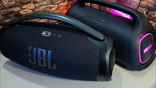 🔥JBL Boombox 3 vs LG XG9 speaker💯 Who wins for you?