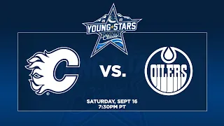 LIVE REPLAY - Flames vs. Oilers | 2023 Young Stars Classic