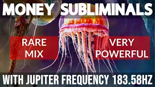 Subliminal Money Affirmations with Jupiter Frequency 183.58Hz : Attract Money & Wealth