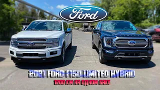 2021 FORD F150 LIMITED HYBRID - 1200  км на одном баке. Новые авто из США 🇺🇸 вместе с #7motors .