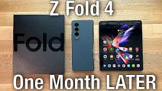 Samsung Galaxy Z Fold 4 Review - 1 Month Later!