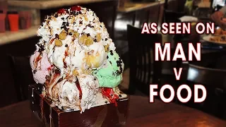 Kitchen Sink Ice Cream Sundae Challenge @ San Francisco Creamery!!