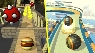 Going Balls Vs Action Balls All Levels Gameplay Android iOS #62