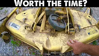 Fixing and Selling a John Deere Mower Deck