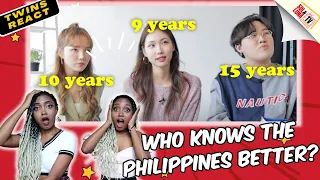 LATINAS REACTION - Jessica Lee Who Knows the Philippines Better Challenge! 🇰🇷🇵🇭 part 1 Sol&LunaTV