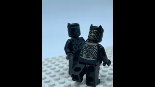 LEGO Black Panther And Killmonger Fight To The Death