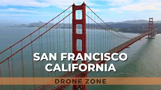 San Francisco Flyover | Drone Video of San Francisco Bay Area | Golden City from Above | California