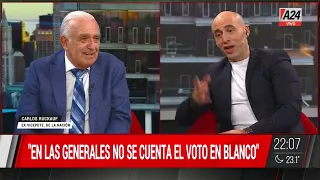 💬 Carlos Ruckauf: "Massa va a hacer una gran elección"