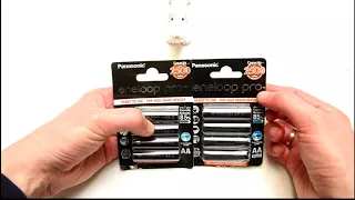 Fake Eneloop AA PRO rechargeable batteries. Still there in 2023! (Here is the test)