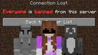 I BANNED An Entire Minecraft SMP Under 24 Hours...