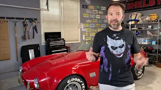 Как мы собираем реплику Shelby Cobra, видео #17 — завершение сборки