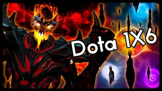 Classic Right Click God Carry!! Shadow Fiend in Dota 1x6