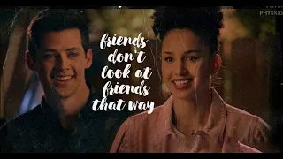 gina and EJ | friends don't look at friends that way