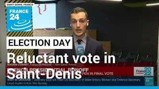 French presidential runoff: Reluctant vote in the working class suburb of Saint Denis • FRANCE 24