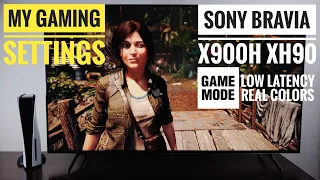 Sony X900H Gaming Settings