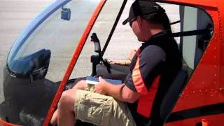 Helicopter lesson : Robinson R22 Start-up