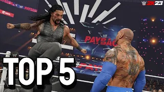 WWE 2K: Top 5 Best Payback PPV Matches