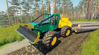 TAF pe Cel mai GREU DRUM de PADURE / FS22