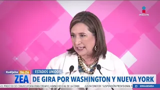 Xóchitl Gálvez iniciará gira de trabajo en Estados Unidos | Noticias con Francisco Zea