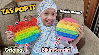 Aqilla Dapat Tas Pop It Eh... Mbak Kunyit Pengen Juga 😄 Aqilla's Diary