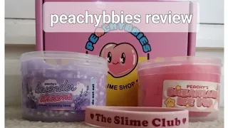 peachybbies slime review 🫶