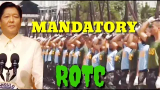 THE MANDATORY OF ROTC Good Luck Senior High School Students