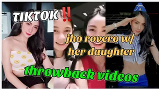 Throwback Tiktok videos nina Jho rovero w/ her daughter ❤️💜