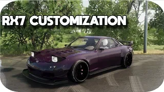 The Crew 2 Mazda Rx7 Customization - The Crew 2 Beta