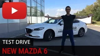 MAZDA 6 2018 Test Drive - Мазда 6 2018 тест драйв