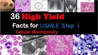 36 High Yield Facts for USMLE Step I/COMLEX Level 1: Cellular Biochemistry