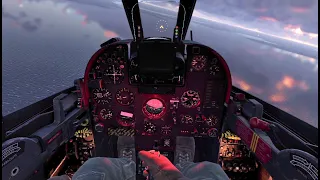 Первый бой на Dassault Milan в VR шлеме в War Thunder. СБ режим.