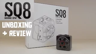 SQ8 $20 DV Camera Unboxing & Review