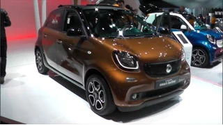 Smart Forfour 2015 In detail review walkaround Interior Exterior