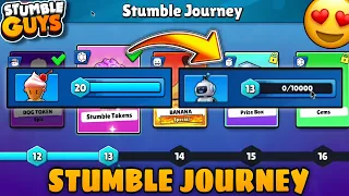 How To Unlock New Stumble Journey In Stumble Guys || Stumble Guys New Stumble Journey || M4N