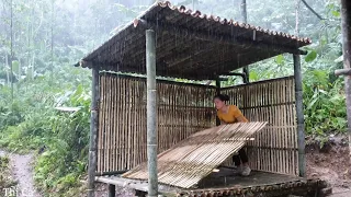 How To Build Shower Bamboo House 2021 - Ep.74 | Lý Thị Ca
