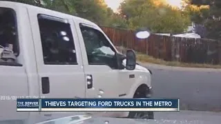 Video captures thieves stealing pickup truck