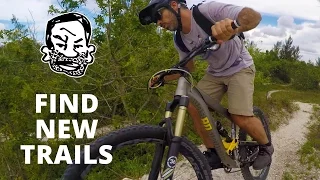 Finding new MTB trails