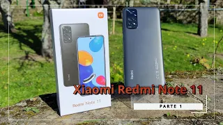 Xiaomi Redmi Note 11 Unboxing y cámaras Parte 1 Manual