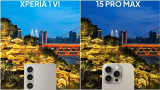 Sony Xperia 1 VI vs iPhone 15 Pro Max Camera Test