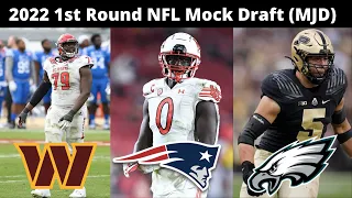 2022 1st Round NFL Mock Draft (Maurice Jones-Drew)
