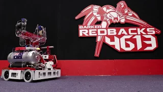 Barker Redbacks FRC Team 4613 - Robot Reveal 2018