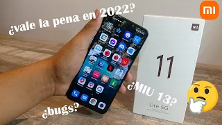 Xiaomi Mi 11 LITE 5G ¿Vale la pena en 2022? Movil Calidad/Precio !LO BUENO Y LO MALO! 🤫