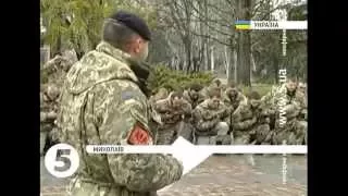 139 морських піхотинців склали присягу у Миколаєві